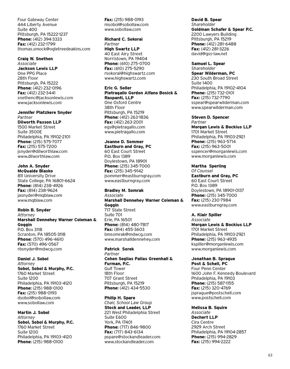 Sommer Law Group, PC Pittsburgh, PA Office