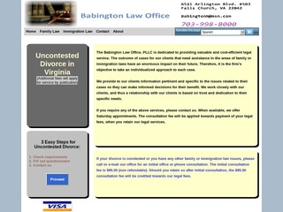 Babington Law Office, PLLC Falls Church, VA Office