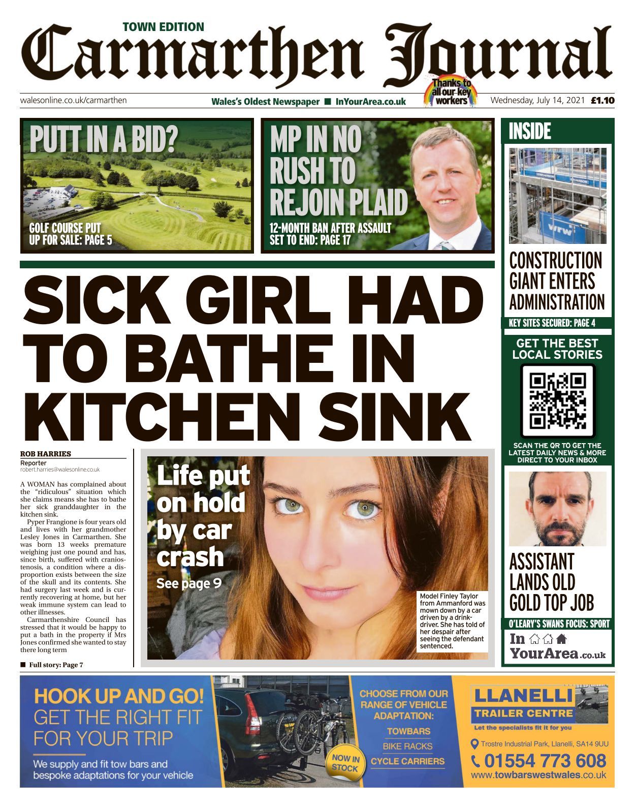 JCP Solicitors Limited Carmarthen, United Kingdom Office