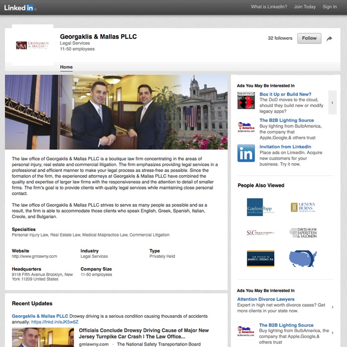 Georgaklis & Mallas PLLC Brooklyn, NY Office