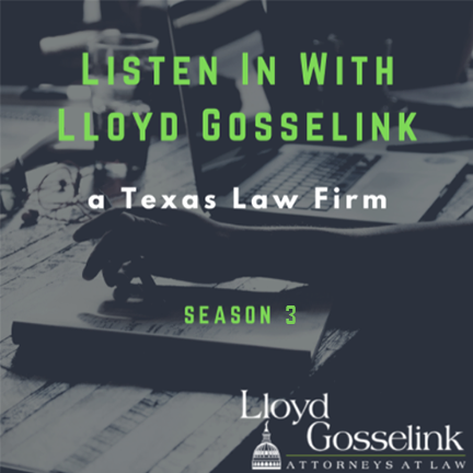 Lloyd Gosselink Rochelle & Townsend, P.C Austin, TX Office