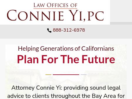 Law Offices of Connie Yi, PC Pleasanton, CA Office