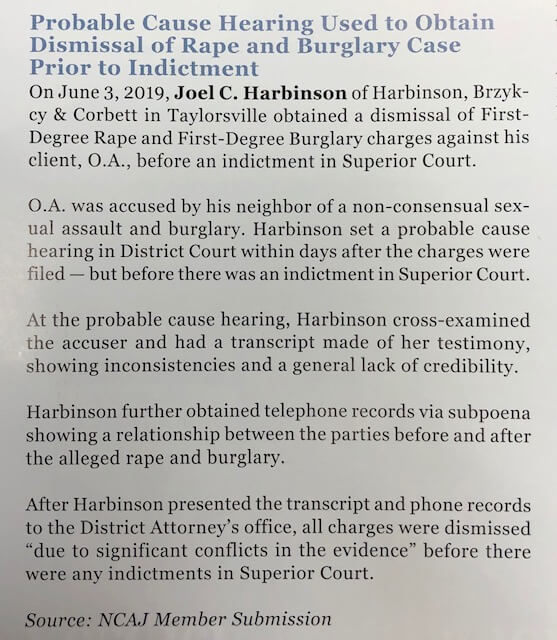 Harbinson, Brzykcy & Corbett, LLP Taylorsville, NC Office