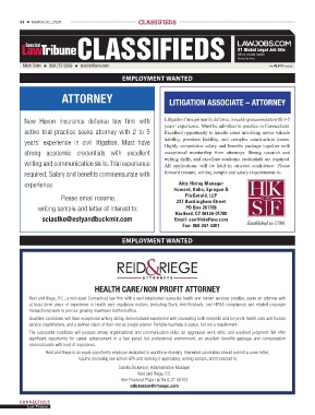 Howard, Kohn, Sprague & Fitzgerald, LLP Hartford, CT Office