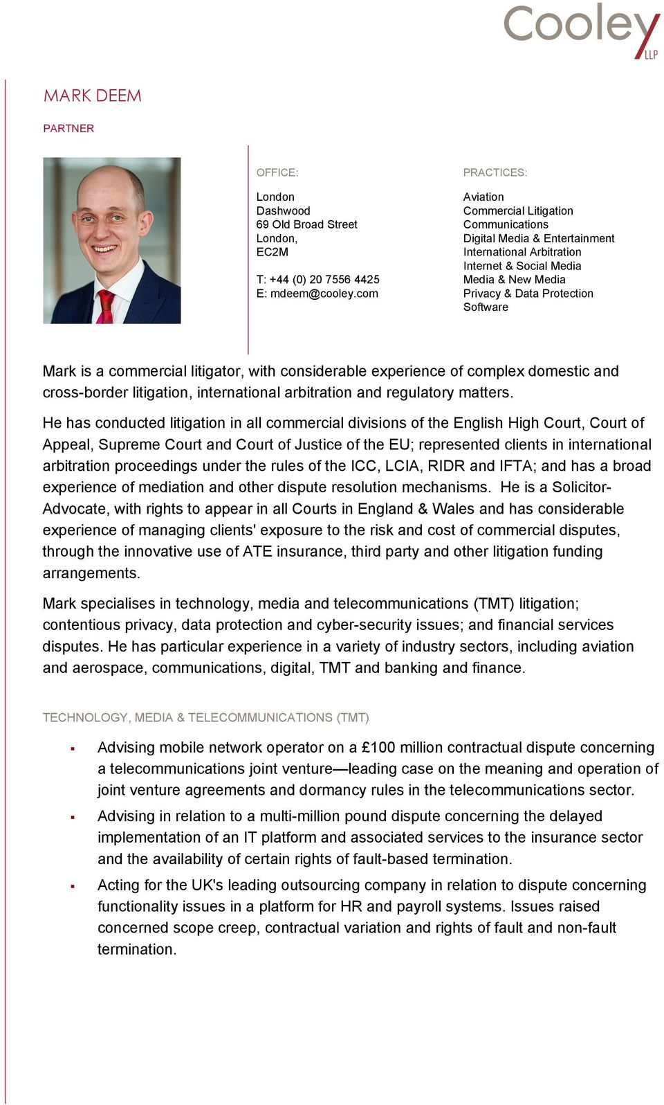 Seth M. Reiss, AAL, ALLLC Honolulu,  Office