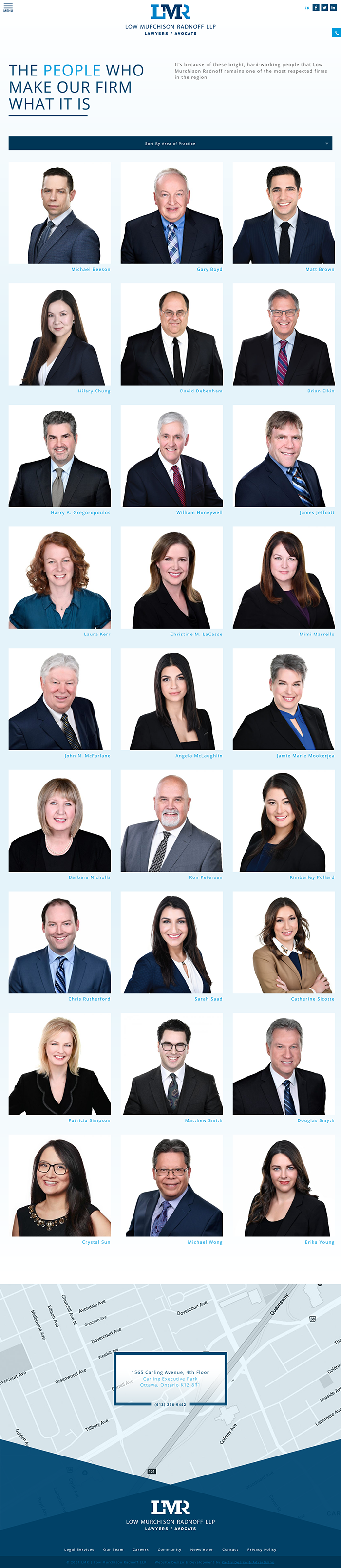 Low Murchison Radnoff LLP Ottawa, Canada Office