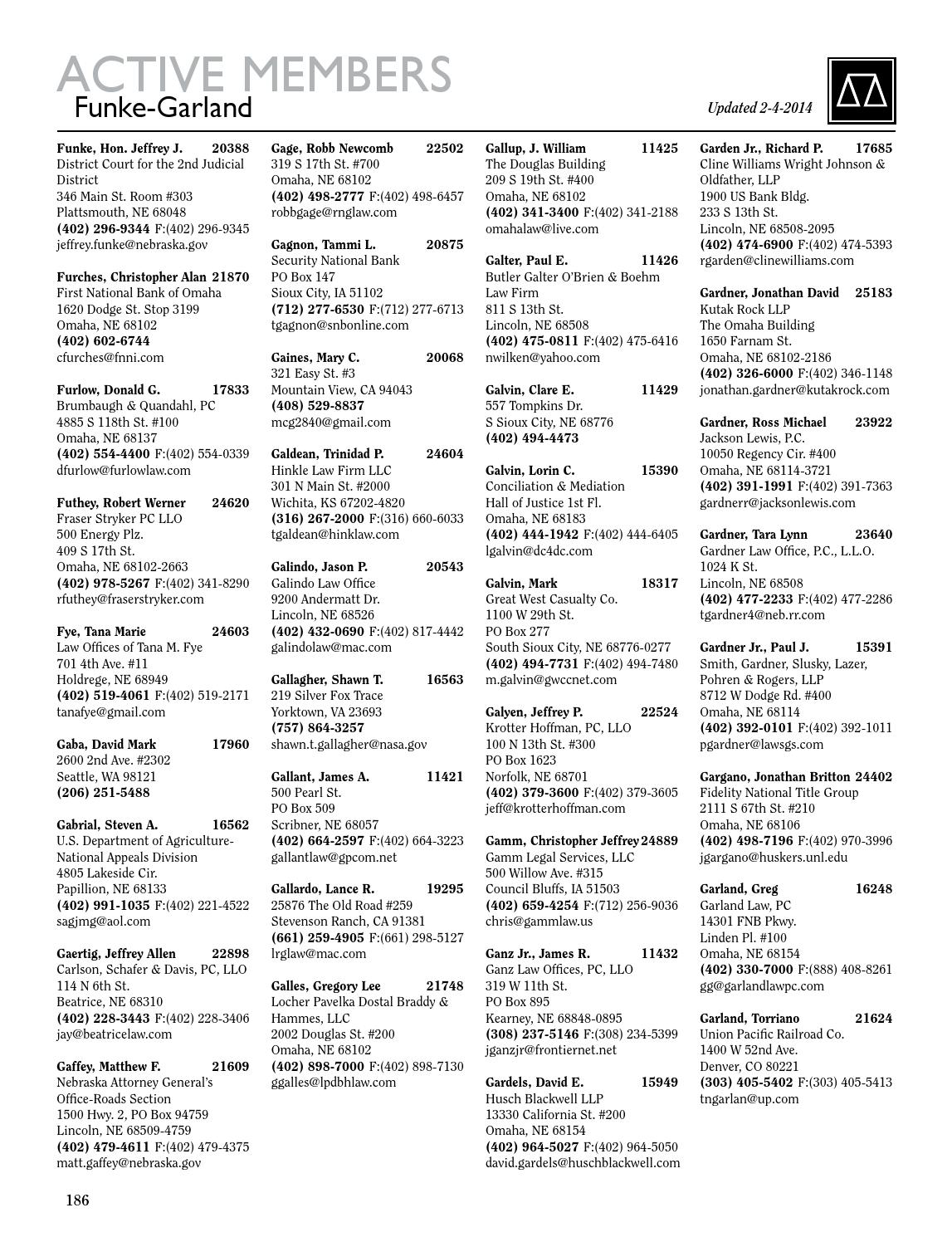 Fraser Stryker PC LLO Omaha, NE Office