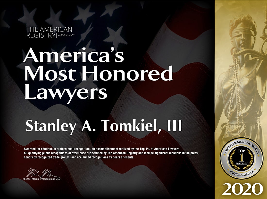 Tomkiel & Tomkiel, PC, Attorneys at Law New York City, NY Office
