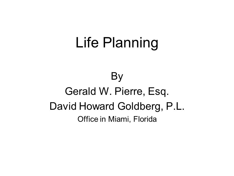 David Howard Goldberg, PL Miami,  Office