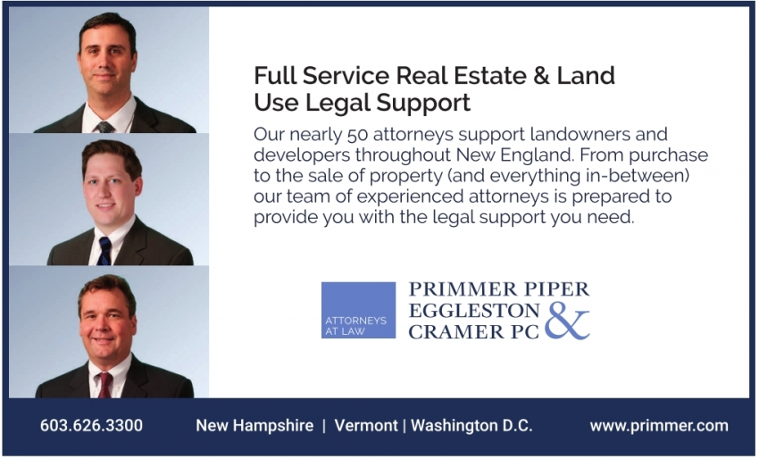 Primmer Piper Eggleston & Cramer PC Manchester, NH Office
