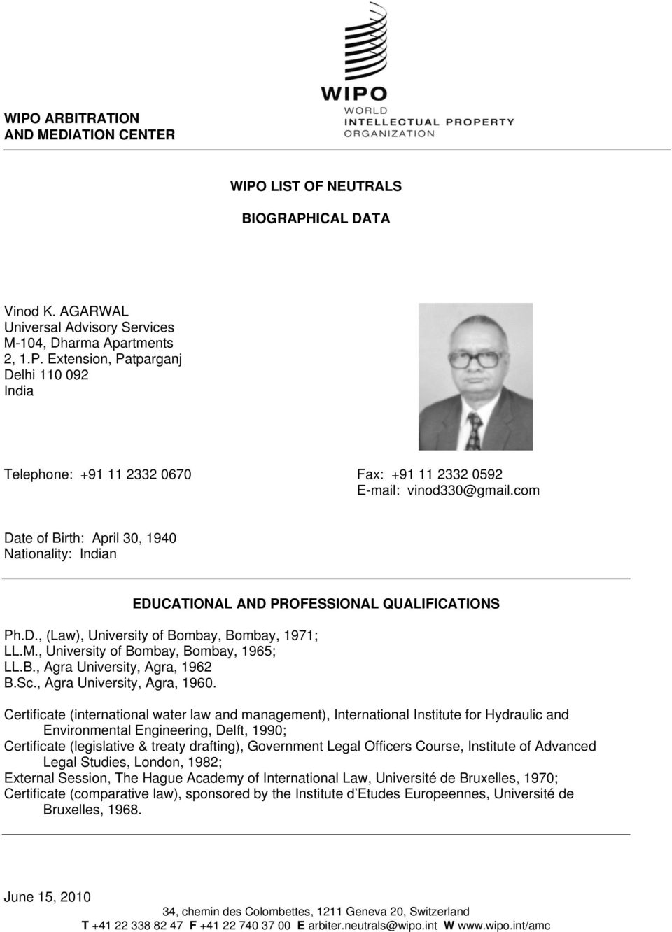 Seth M. Reiss, AAL, ALLLC Honolulu,  Office