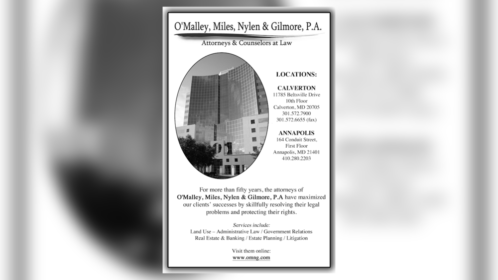 O'Malley, Miles, Nylen & Gilmore, P.A Calverton, MD Office