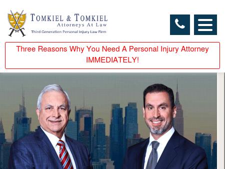 Tomkiel & Tomkiel, PC, Attorneys at Law Scarsdale, NY Office
