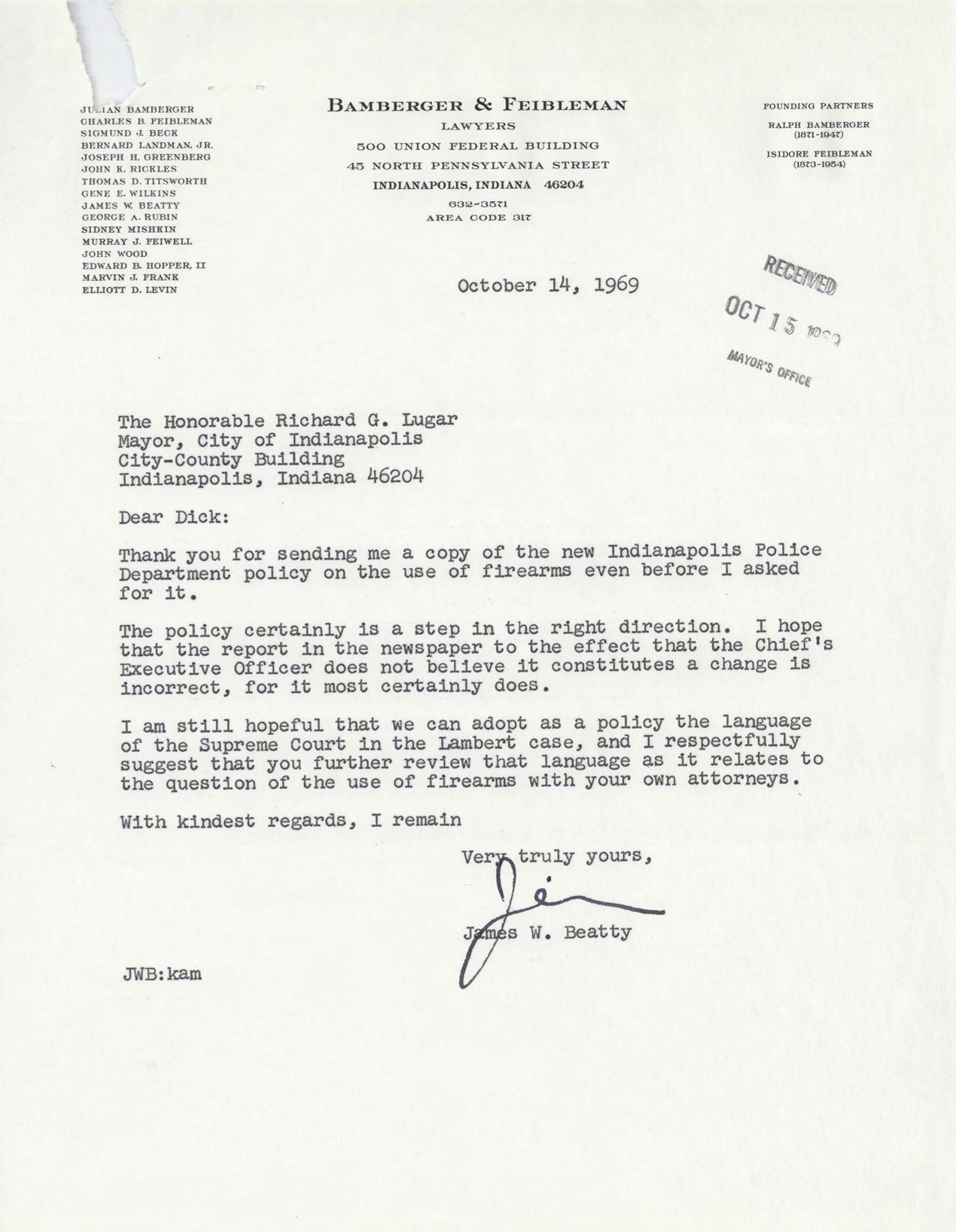 Landman Beatty Lawyers Indianapolis, IN Office