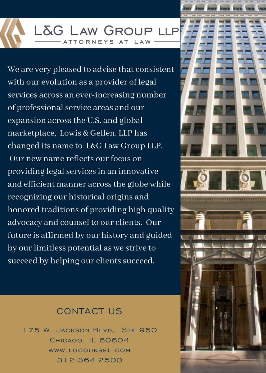 L&G Law Group LLP Naperville, IL Office