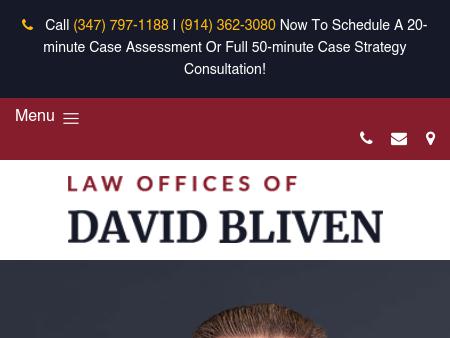 Law Offices of David Bliven New York, NY Office