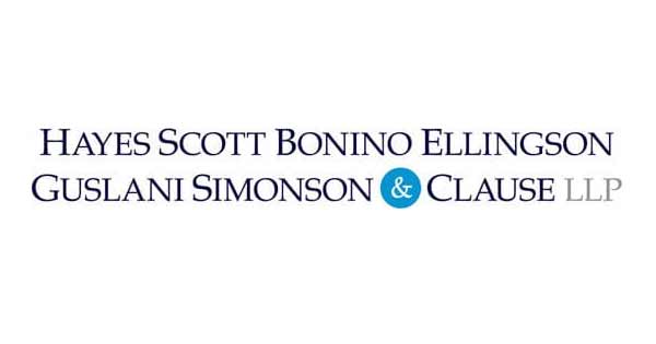 Hayes Scott Bonino Ellingson Guslani Simonson & Clause, LLP San Francisco, CA Office