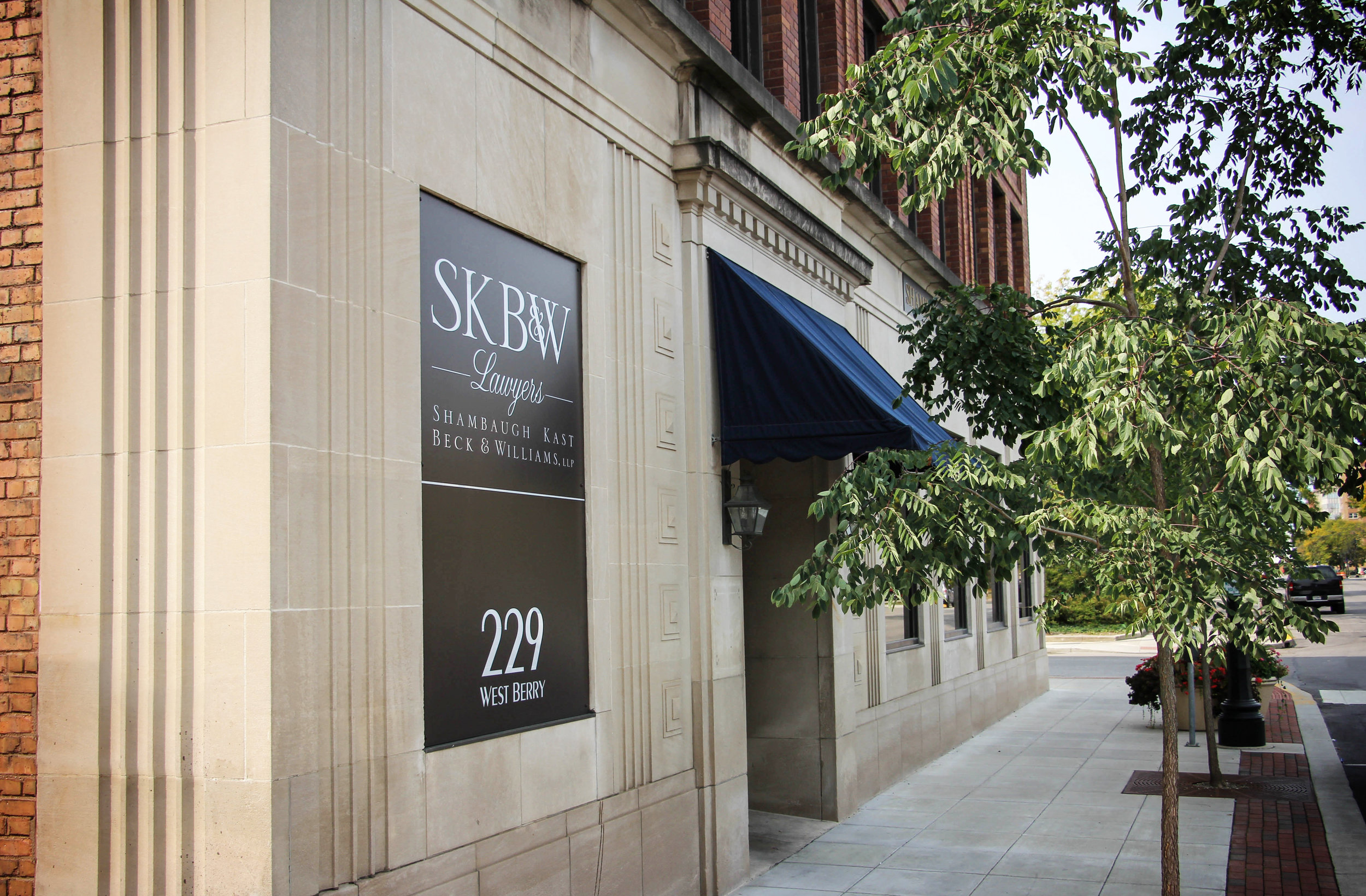 Shambaugh, Kast, Beck & Williams, LLP Fort Wayne, IN Office