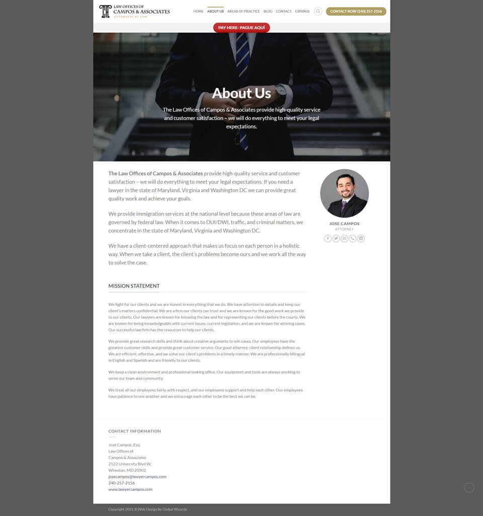 Law Offices of Campos & Associates Wheaton,  Office