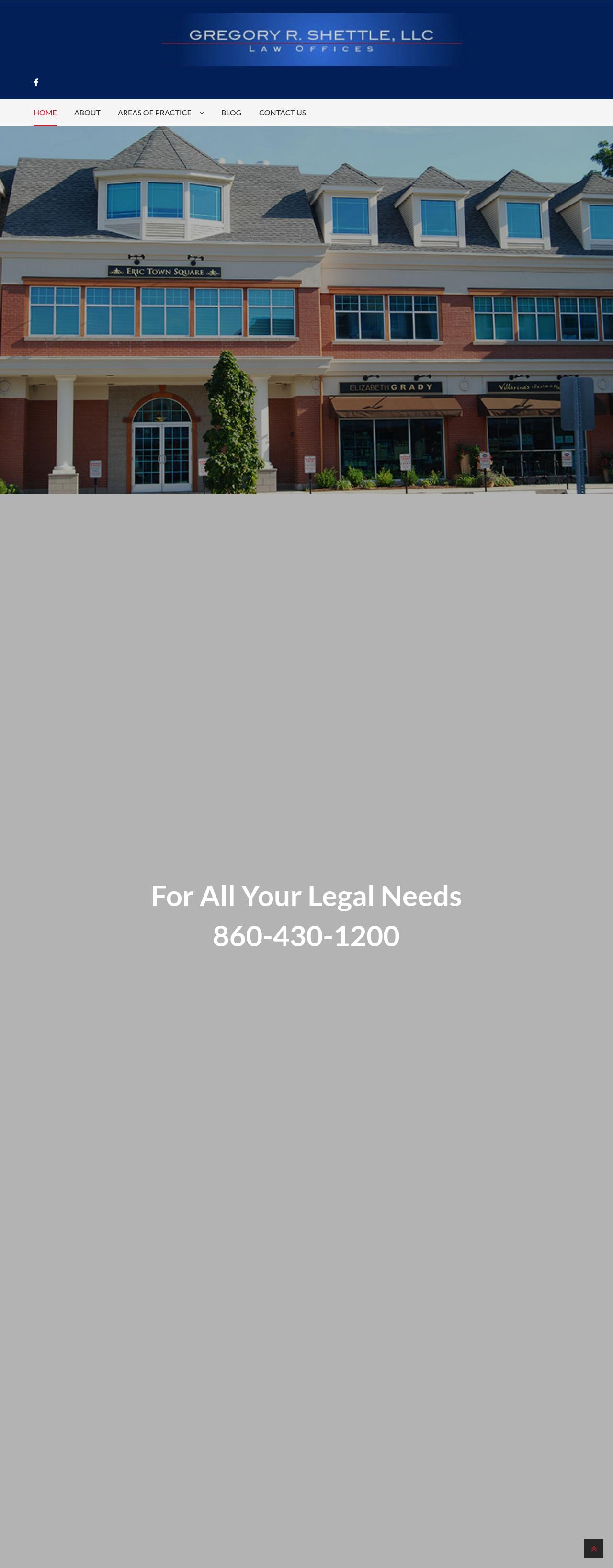 Law Office of Attorney Gregory R. Shettle, LLC Glastonbury, CT Office