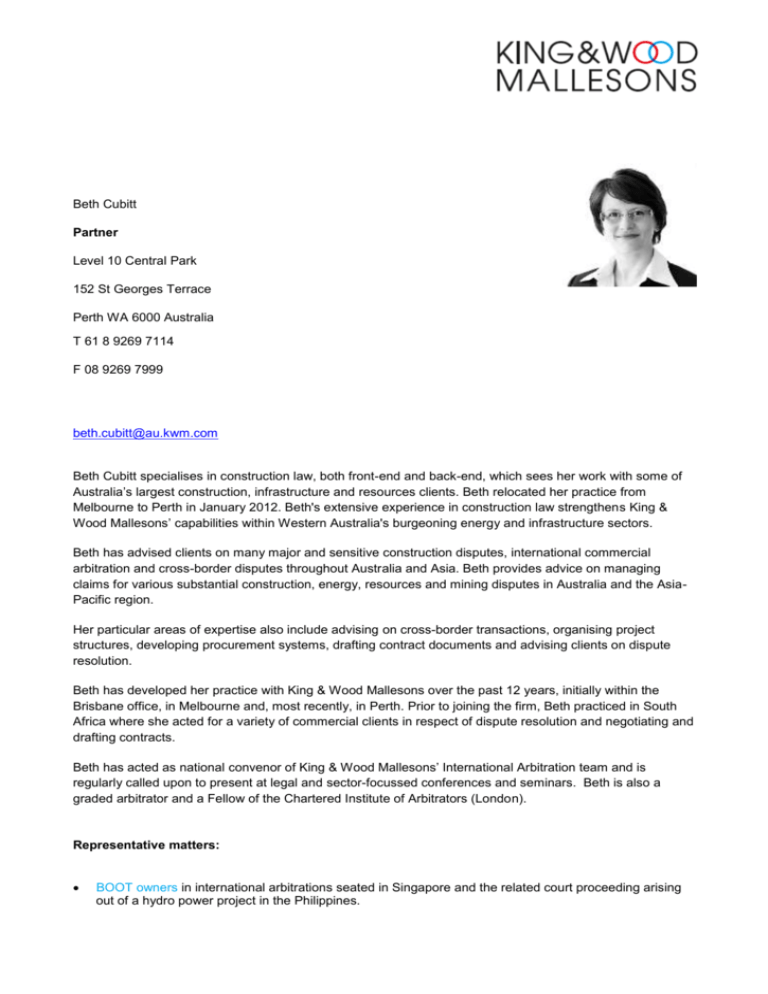 King & Wood Mallesons Perth, Australia Office