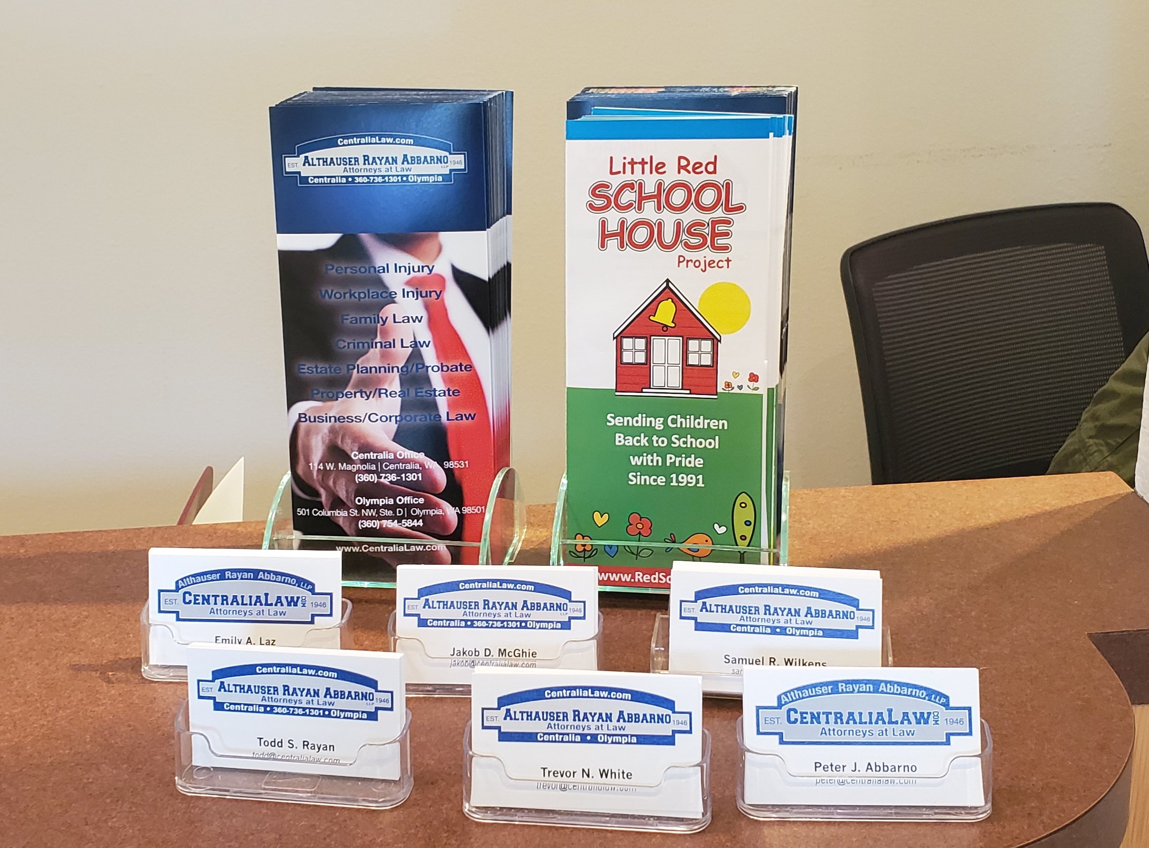 Althauser Rayan Abbarno, LLP Centralia, WA Office