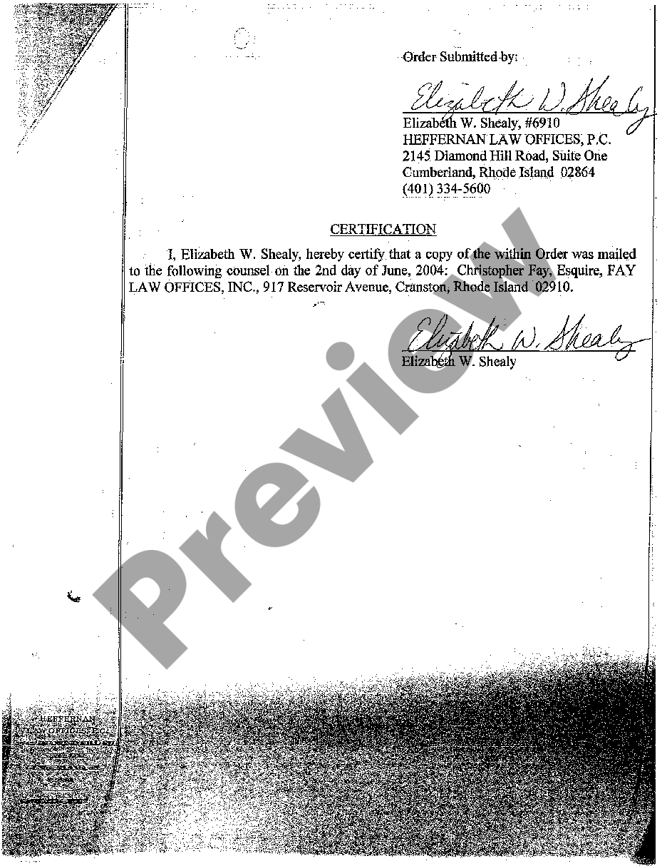 Fay Law Associates, Inc Cranston, RI Office