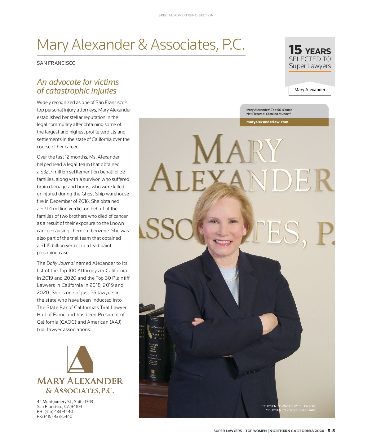 Trucker Huss, APC San Francisco, CA Office