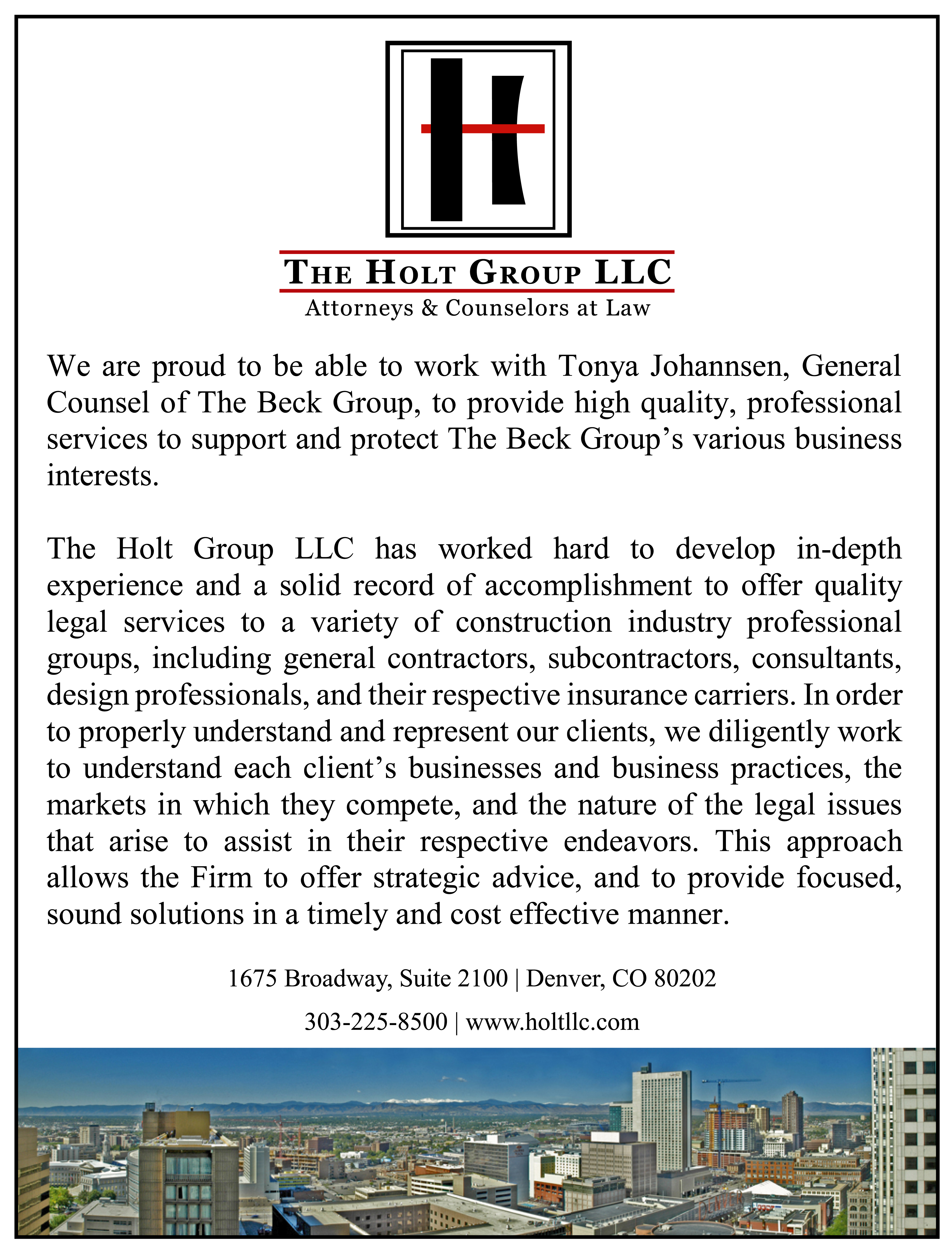 The Holt Group LLC Denver, CO Office