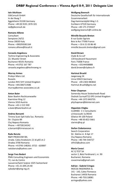 Baier Rechtsanwalte Vienna, Austria Office