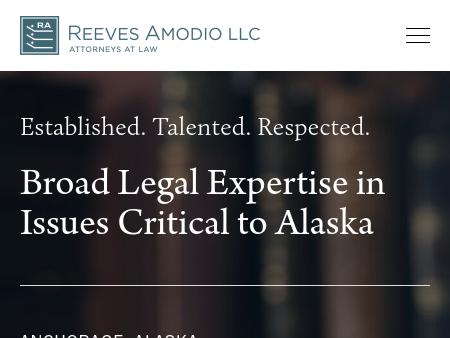 Reeves Amodio LLC Anchorage, AK Office