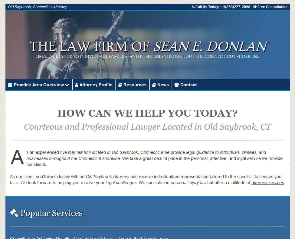 The Law Firm of Sean Donlan Old Saybrook,  Office