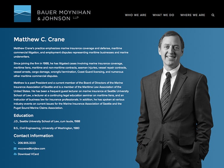 Bauer, Moynihan & Johnson, L.L.P Seattle, WA Office