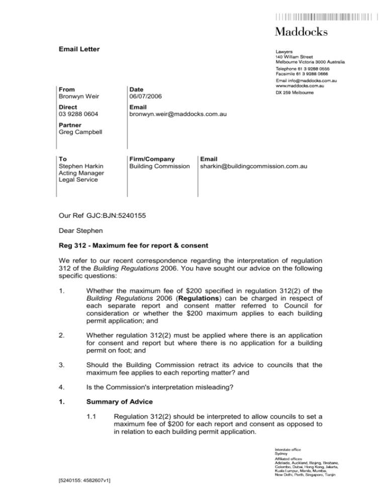 Maddocks Melbourne, Australia Office