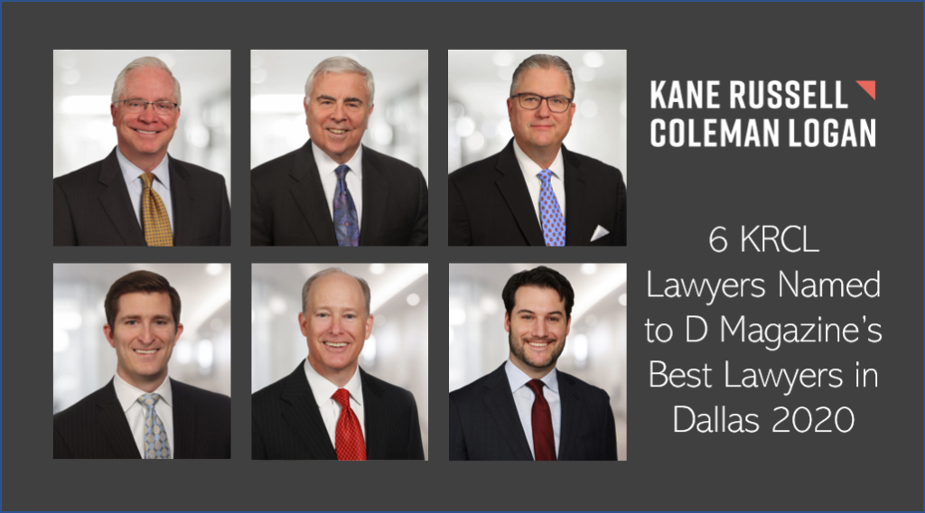 Kane Russell Coleman & Logan PC Dallas, TX Office