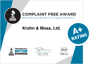 Krohn & Moss, Ltd. Consumer Law Center Chicago, IL Office