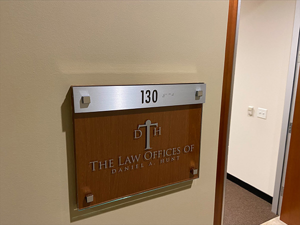 Law Offices of Daniel Hunt Roseville, CA Office