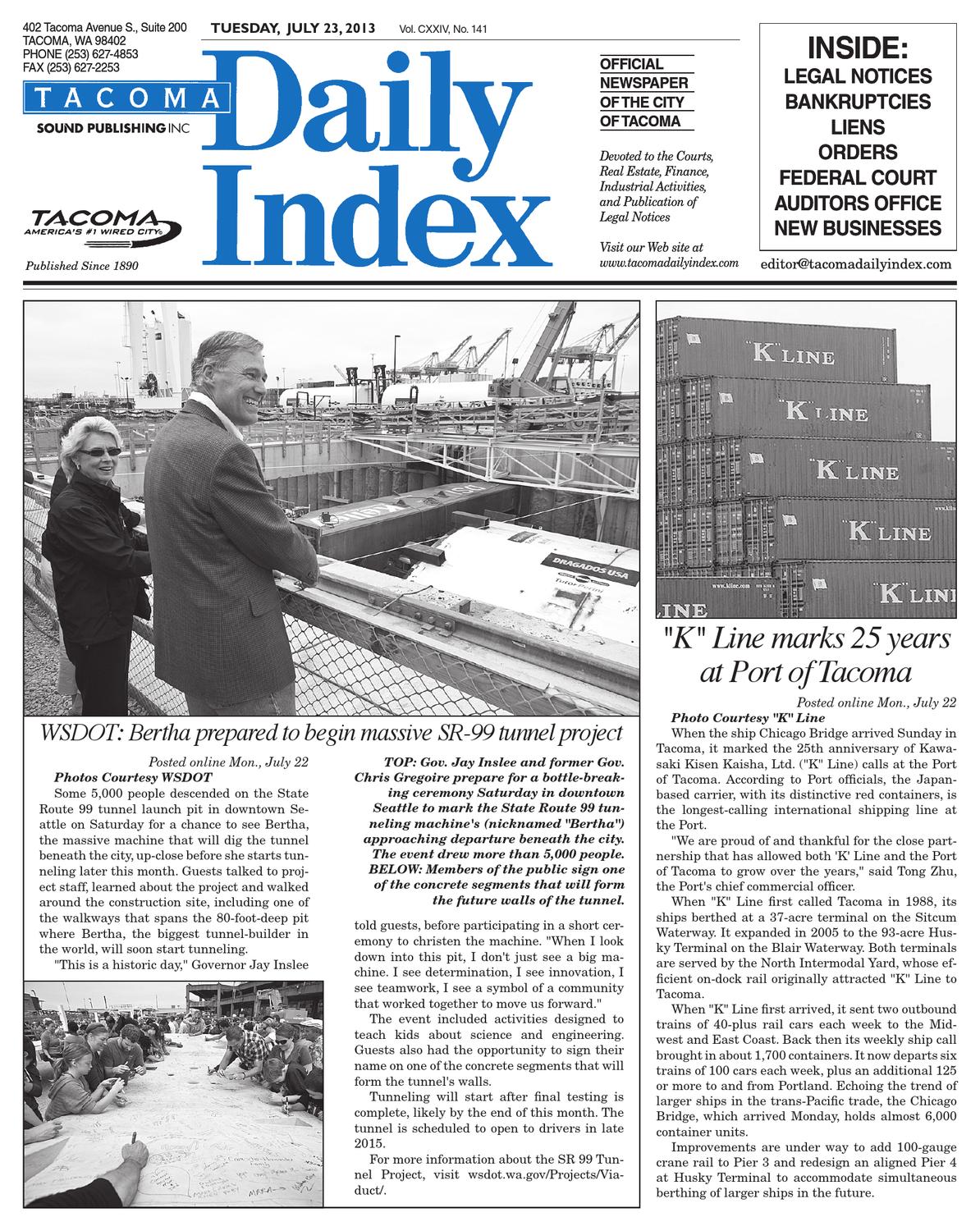 Vandeberg Johnson & Gandara, LLP Tacoma, WA Office