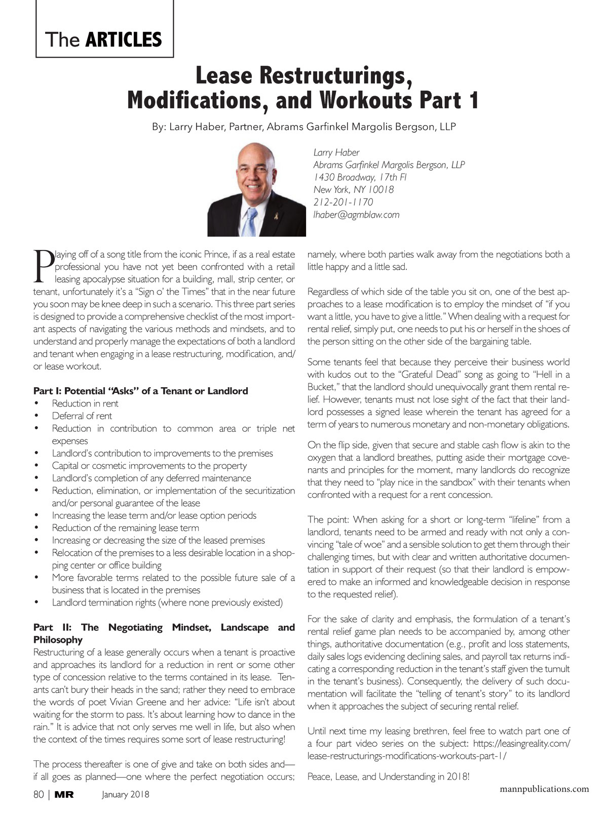 Abrams Garfinkel Margolis Bergson, LLP New York City, NY Office