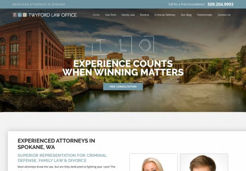 Twyford Law Office Spokane, WA Office