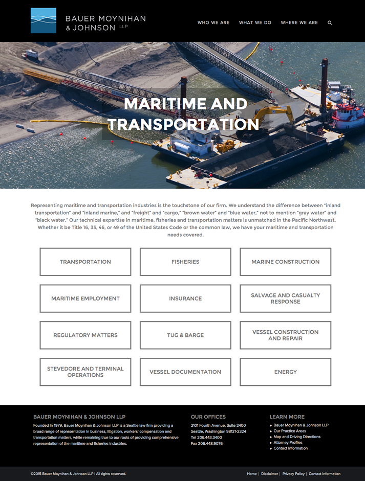 Bauer, Moynihan & Johnson, L.L.P Seattle, WA Office