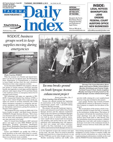 Vandeberg Johnson & Gandara, LLP Tacoma, WA Office