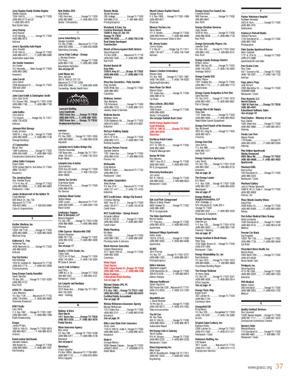Linebarger Goggan Blair & Sampson LLP Orange, TX Office
