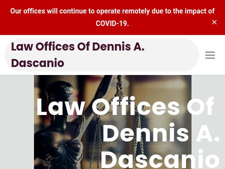 Law Offices of Dennis A Dascanio Ontario, CA Office