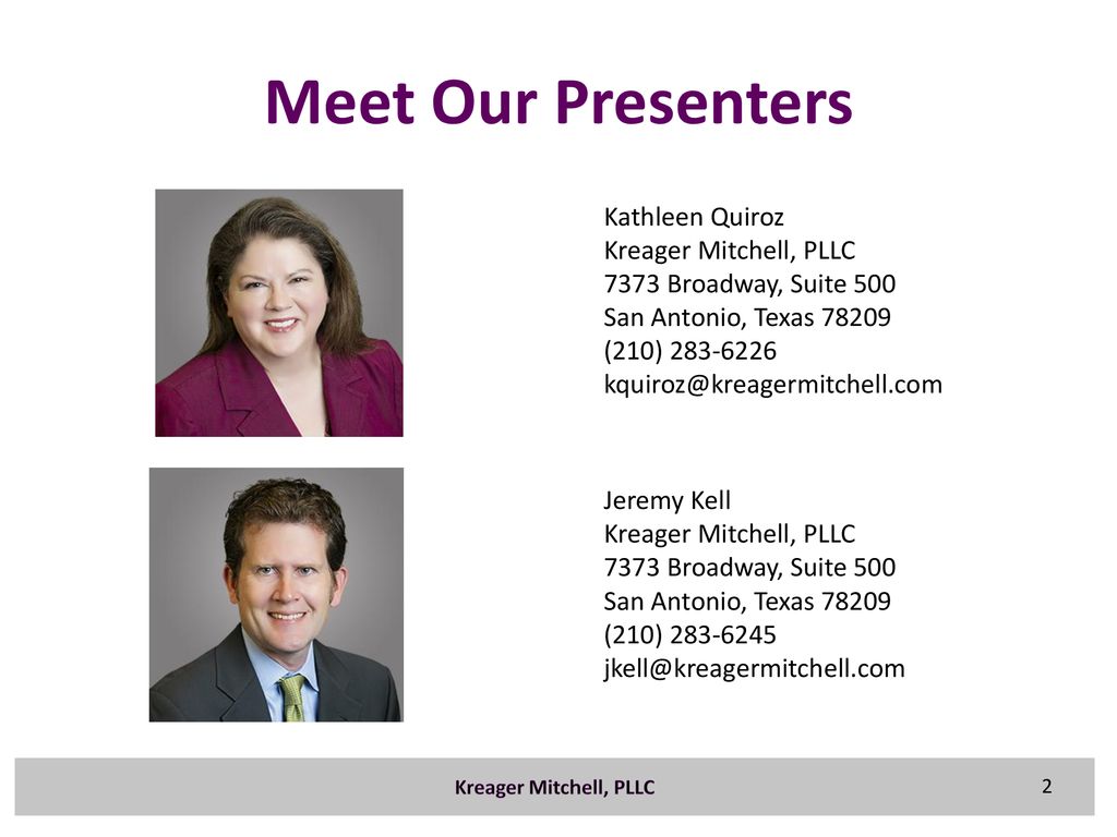 KreagerMitchell San Antonio,  Office