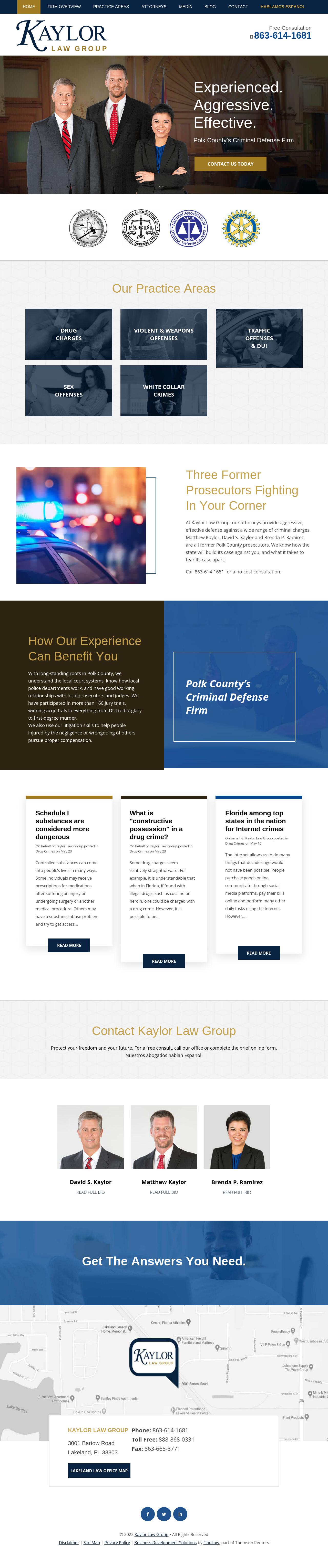 Kaylor Law Group Lakeland, FL Office