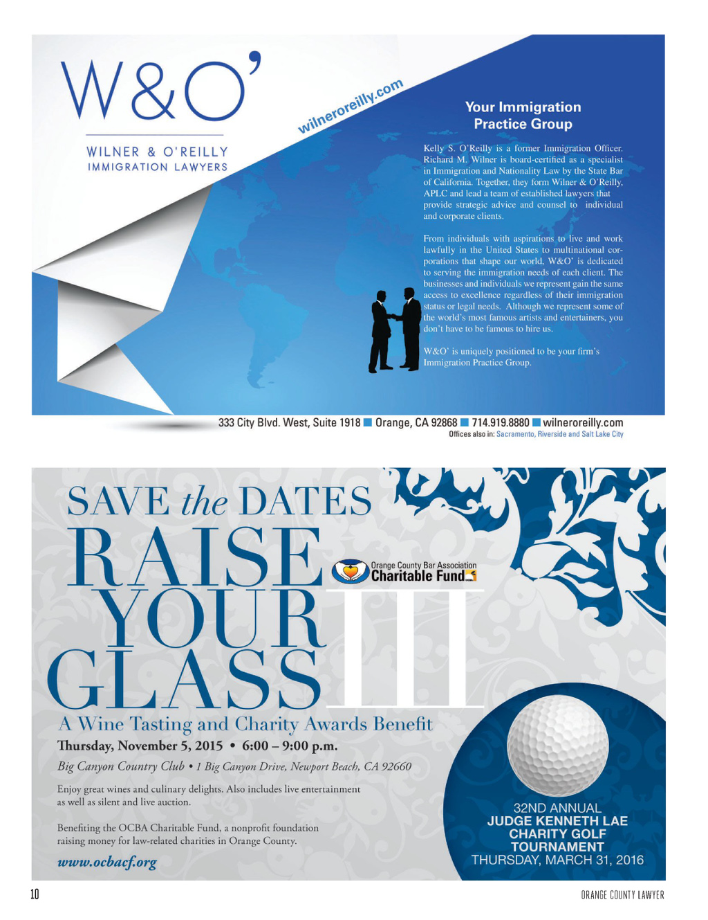 Wilner & O'Reilly, APLC Irvine, CA Office