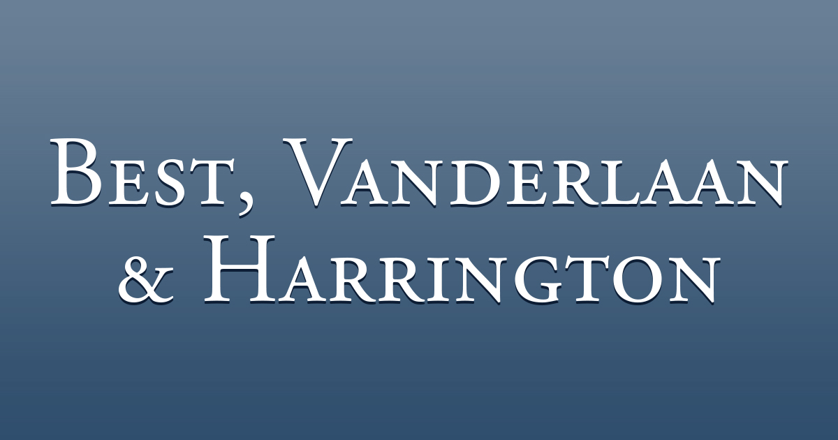 Best, Vanderlaan & Harrington Rockford, IL Office