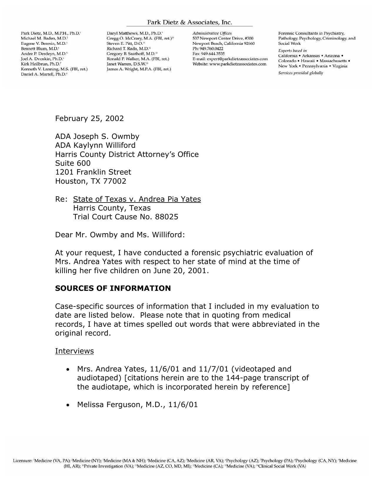 Yates Law Firm, LLC Newport Beach, CA Office