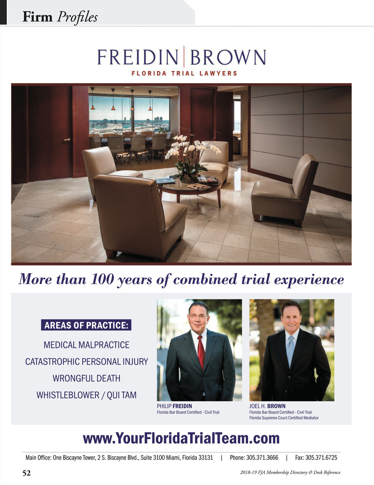 Freidin Brown, PA West Palm Beach, FL Office